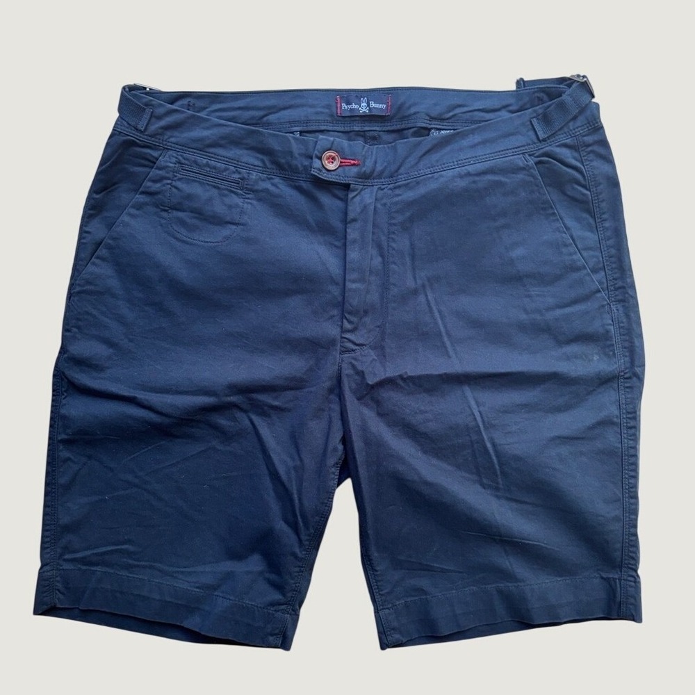Psycho Bunny Men's Size 34 Triumph Short Dark Navy Blue